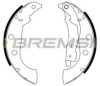 BREMSI GF0107 Brake Shoe Set